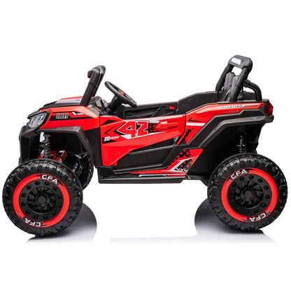 2024 XXL UTV Buggy NEL-913 Two Seater 24V Kid Ride on Car Red