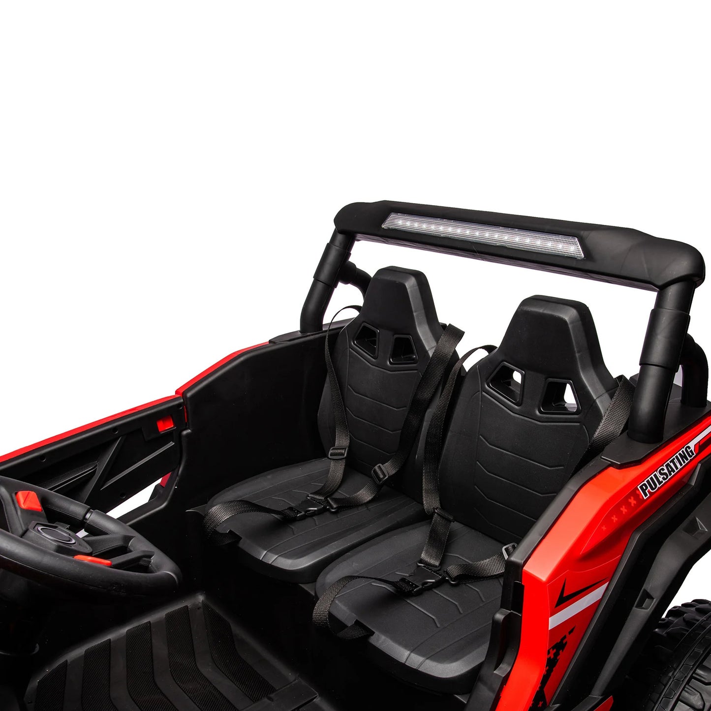 2024 XXL UTV Buggy NEL-913 Two Seater 24V Kid Ride on Car Red