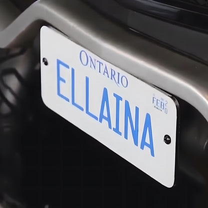 Personalized Custom License Plate for Kids Ride on Car