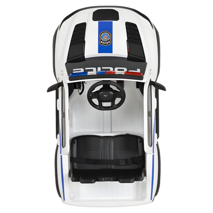 Licensed Dodge Police RAM Mammoth 1000 24V 4X4 Ride on Car