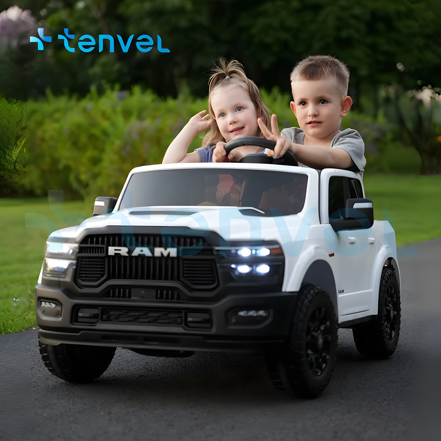2025 Licensed Dodge Ram 24V 2 Seater Kids Ride On Car