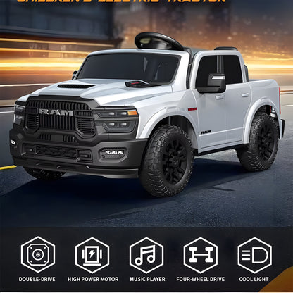 2025 Licensed Dodge Ram 24V 2 Seater Kids Ride On Car