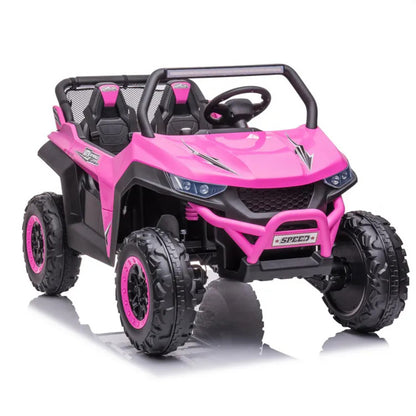 2025 Newest Model UTV Buggy S612 Two Seater 24V Kid Ride on Car Pink