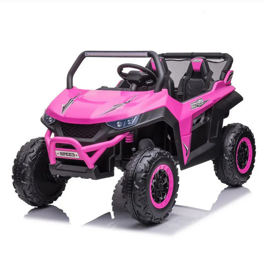 2025 Newest Model UTV Buggy S612 Two Seater 24V Kid Ride on Car Pink