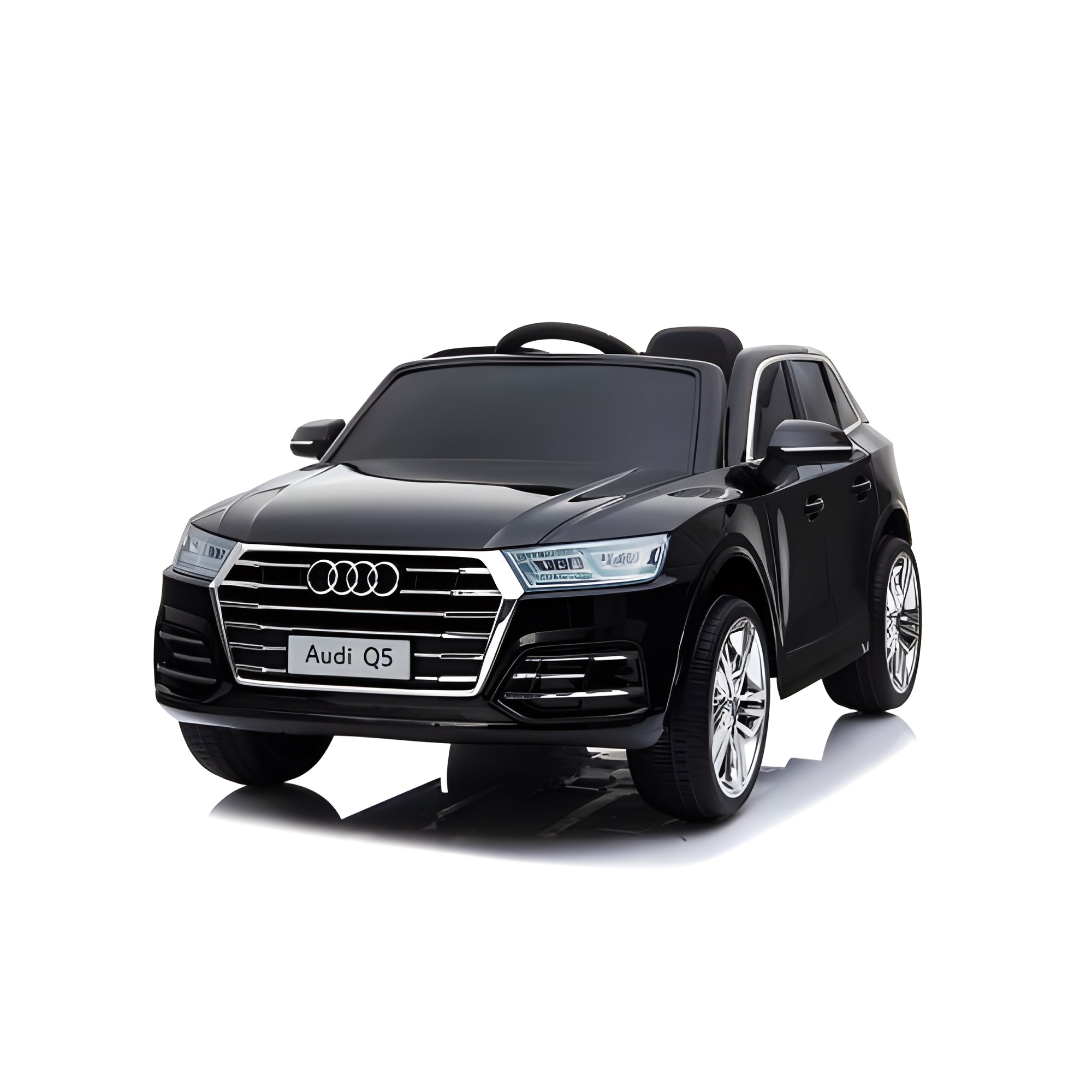 Kingtoys 2024 Licensed 12v Audi Q5 Luxury Electric Kids Ride On Car With Rc Black
