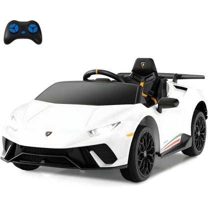 Licensed Lamborghini Huracan S308 12v Electric Kids Ride on Car (Pre-Order)