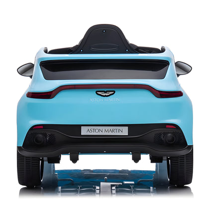 Aston Martin DB X S310 12V Kids Ride On Car Blue