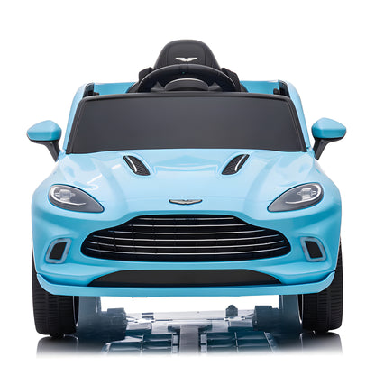 Aston Martin DB X S310 12V Kids Ride On Car Blue