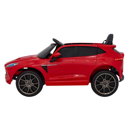 Aston Martin DB X S310 12V Kids Ride On Car Red