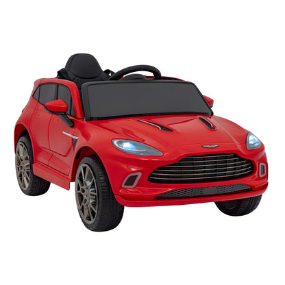 Aston Martin DB X S310 12V Kids Ride On Car Red