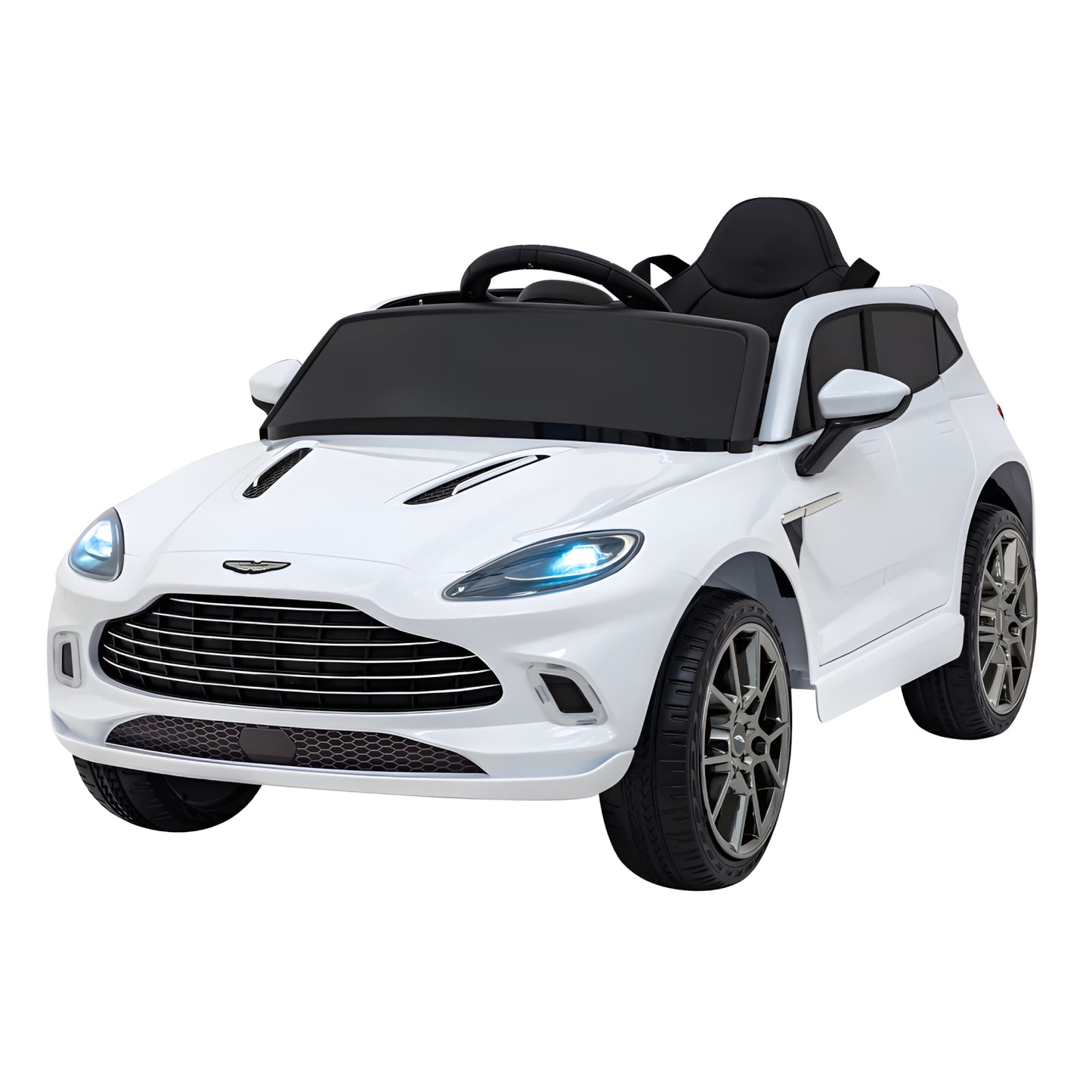 Aston Martin DB X S310 12V Kids Ride On Car White