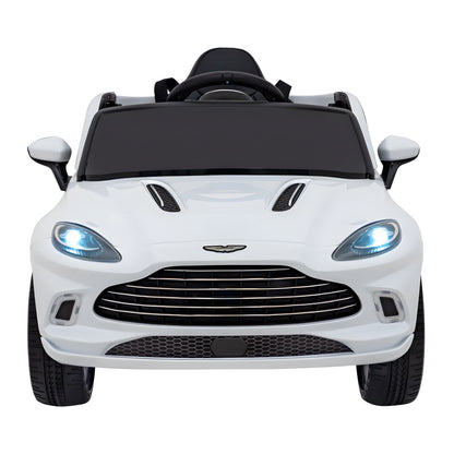 Aston Martin DB X S310 12V Kids Ride On Car White