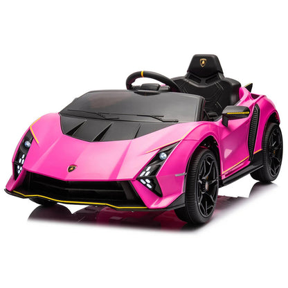 Licensed Lamborghini Autentica S319 12v Electric Kids Ride on Car Pink