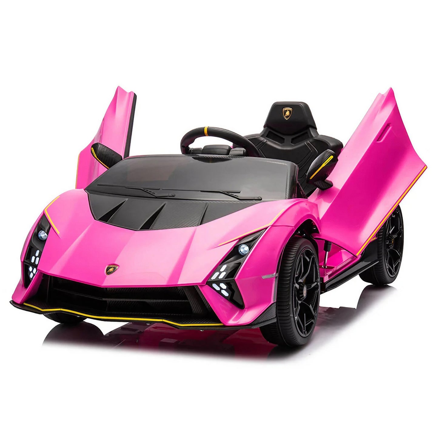 Licensed Lamborghini Autentica S319 12v Electric Kids Ride on Car Pink