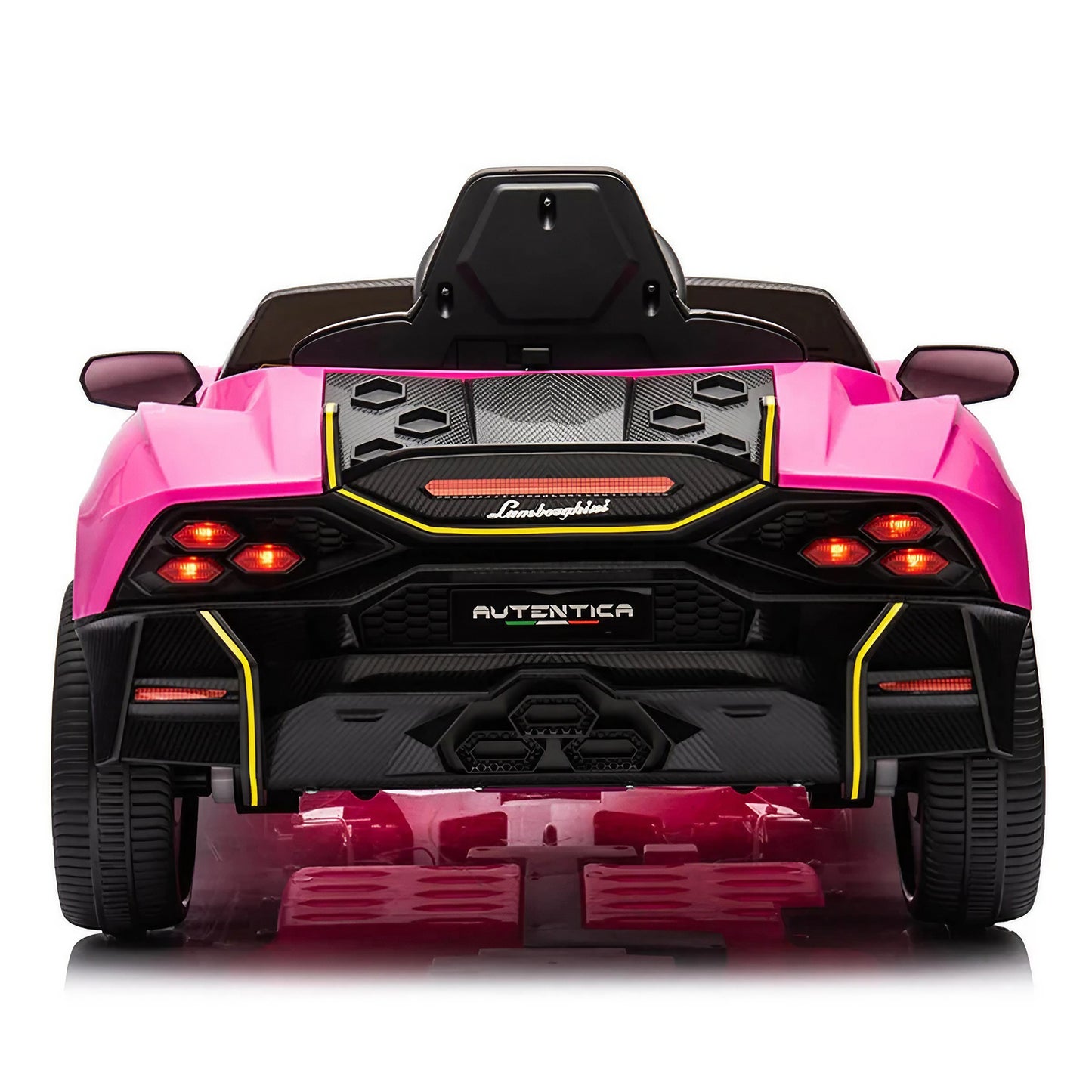 Licensed Lamborghini Autentica S319 12v Electric Kids Ride on Car Pink