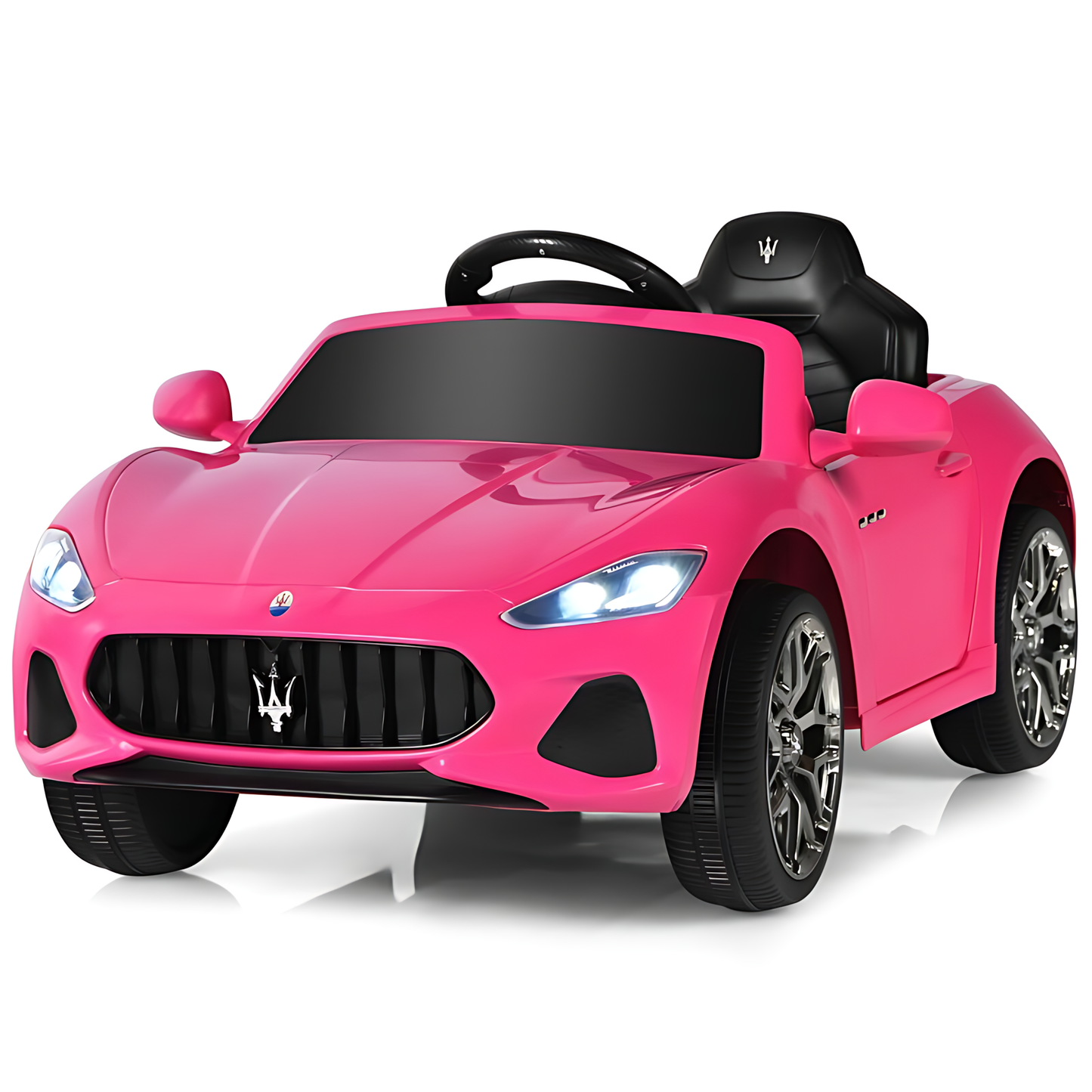Licensed Maserati GranCabrio S503 12V Electric Kids Ride On Car Pink