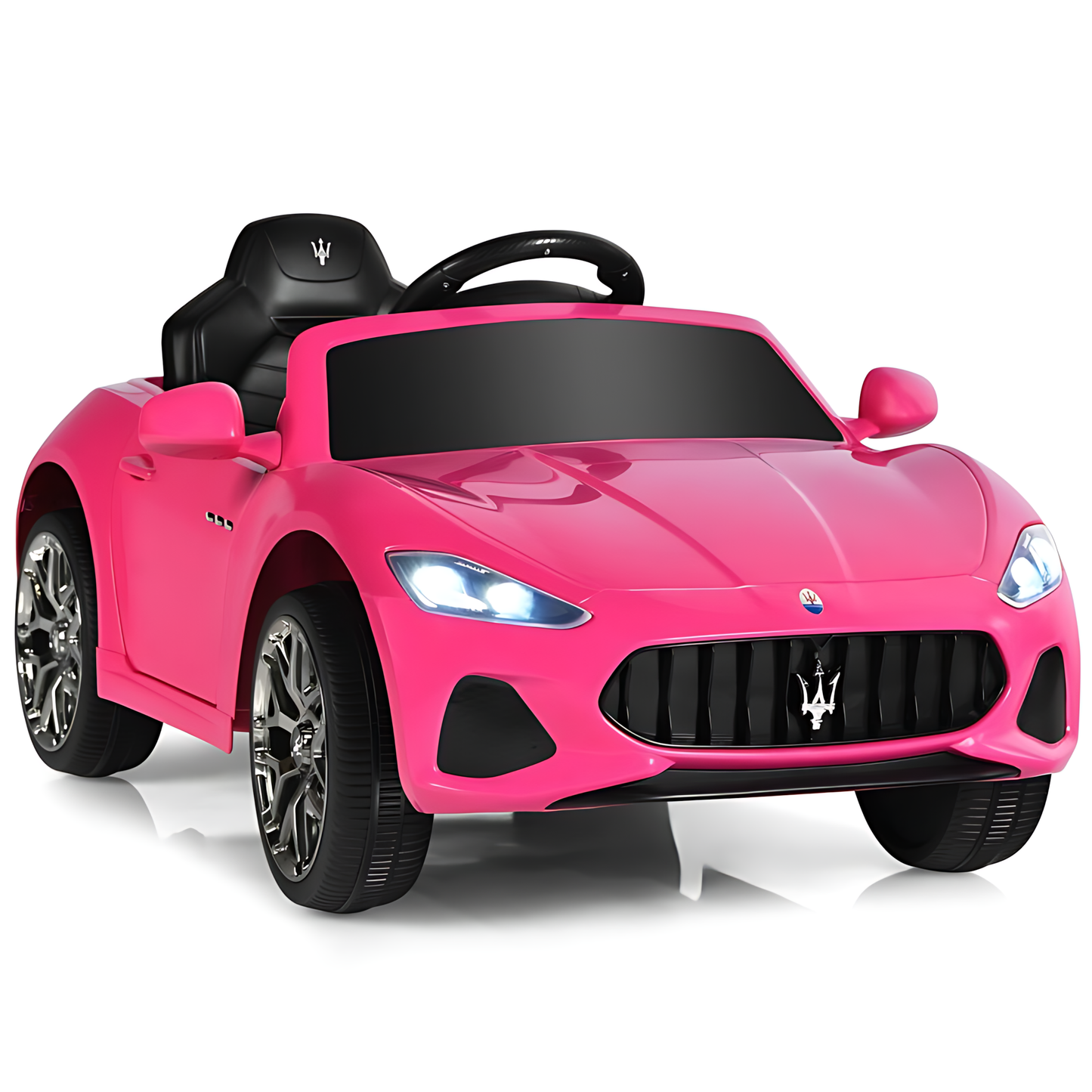 Licensed Maserati GranCabrio S503 12V Electric Kids Ride On Car Pink