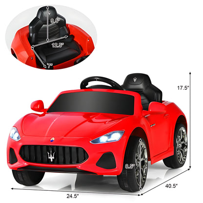 Licensed Maserati GranCabrio S503 12V Electric Kids Ride On Car