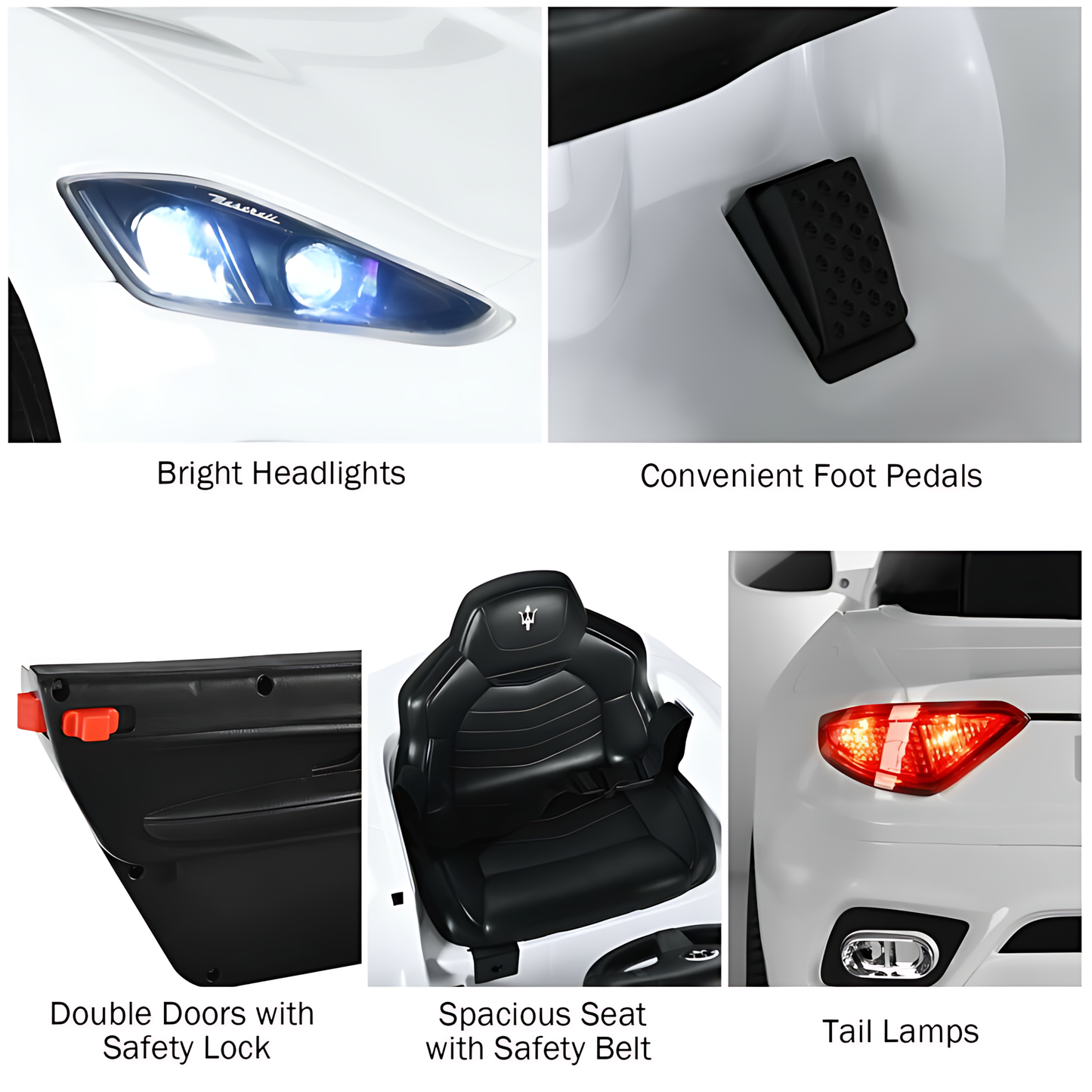 Licensed Maserati GranCabrio S503 12V Electric Kids Ride On Car