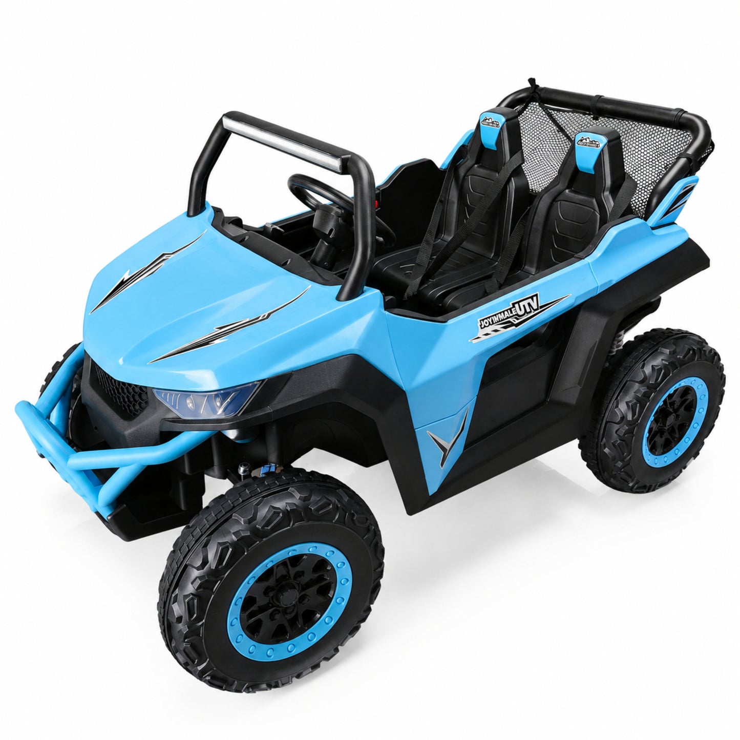 UTV Buggy S612 24V 4x4 Two Seater Kid Ride on Car Light Blue