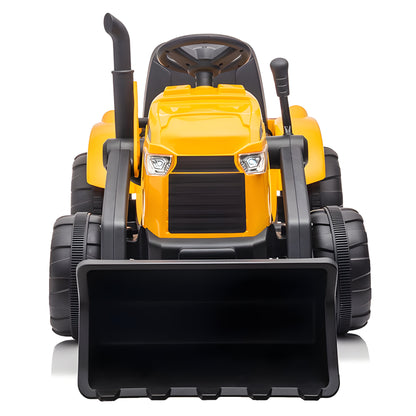 Excavator Digger S617 12V Kids Ride On Tractor with Detachable Trailer