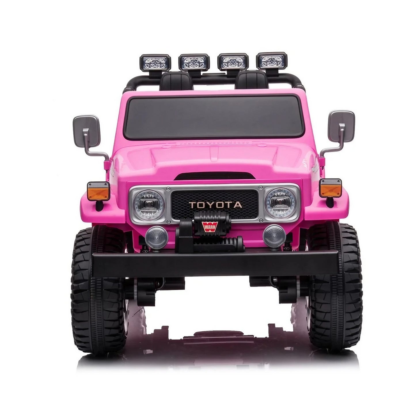 Licensed Toyota Fj-40 S316 24V DELUXE Two Seater Ride on Car Pink