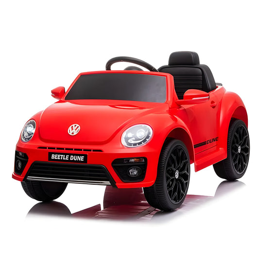 Licensed Volkswagen Beetle S503 12V Kids Ride On Car Red