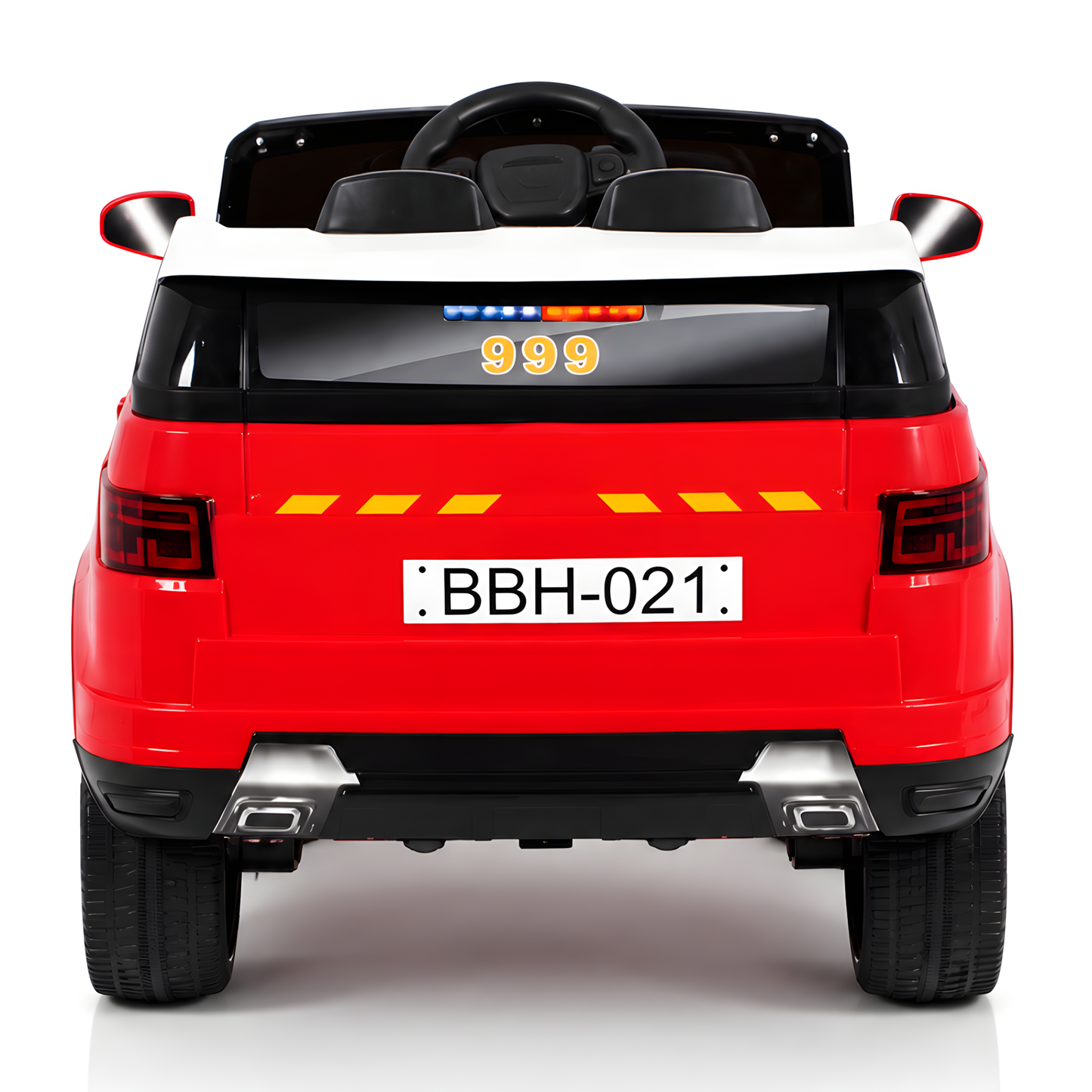 Fire Truck ZB-021F 12V Kids Ride On SUV with Walkie Talkie Rubber Wheel