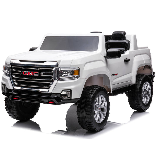 2025 ZB-2103 24V Licensed GMC Canyon AT4 Pickup Truck Kids Ride On Car (Pre-Order)