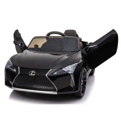 Licensed Lexus LC500 ZB1618 12V Kids Ride On Car Black