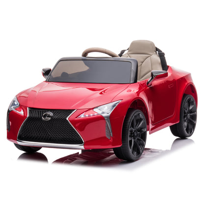 Licensed Lexus LC500 ZB1618 12V Kids Ride On Car Red