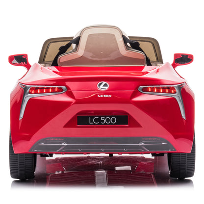 Licensed Lexus LC500 ZB1618 12V Kids Ride On Car Red