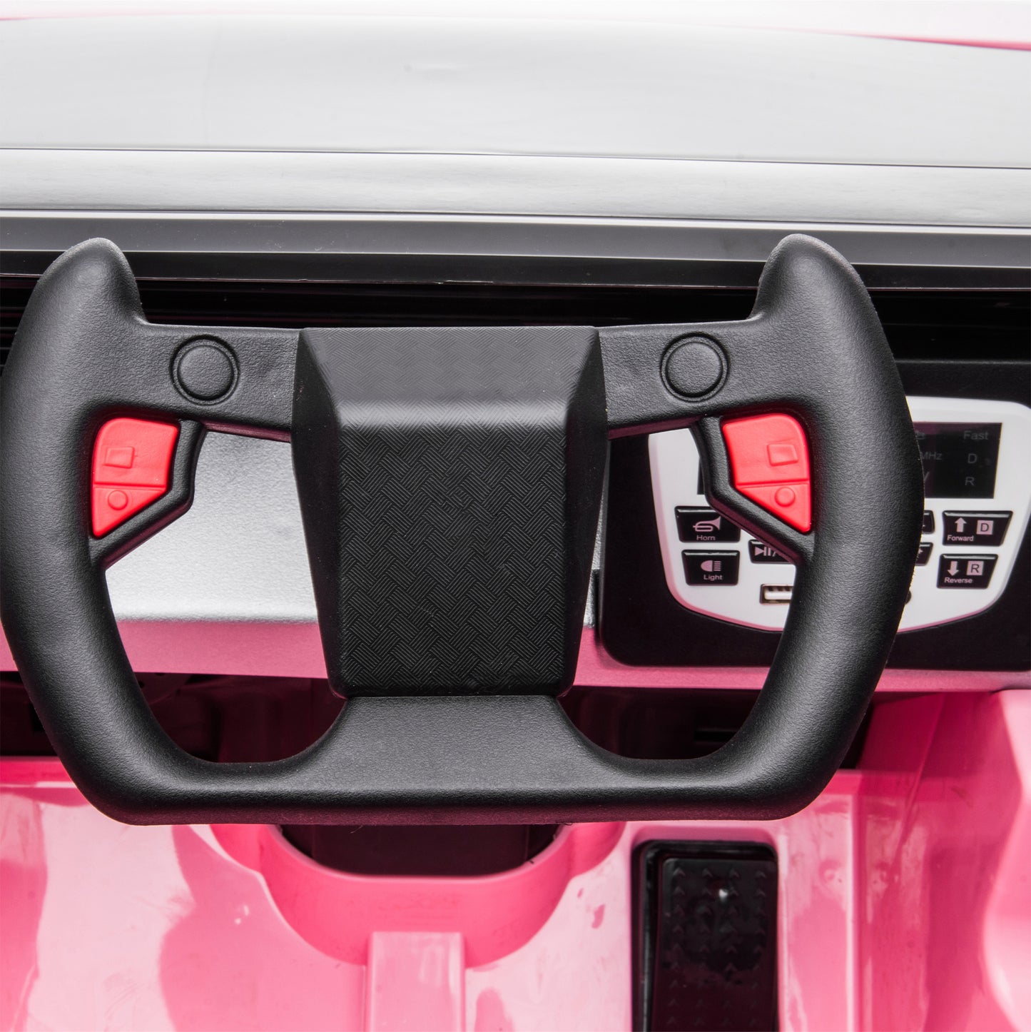 2025 ZB-2102 12V Kids Ride On Truck Pink