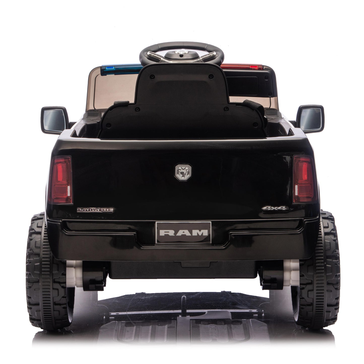 Licensed Police Dodge RAM 3500 ZB-2577 12V Kids Ride On Car