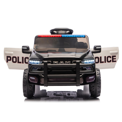 Licensed Police Dodge RAM 3500 ZB-2577 12V Kids Ride On Car