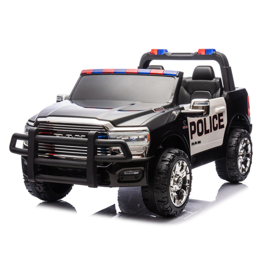 RAM 3500 Police Truck 24V 4X4Electric Kids Ride On Car(Pre-Order)