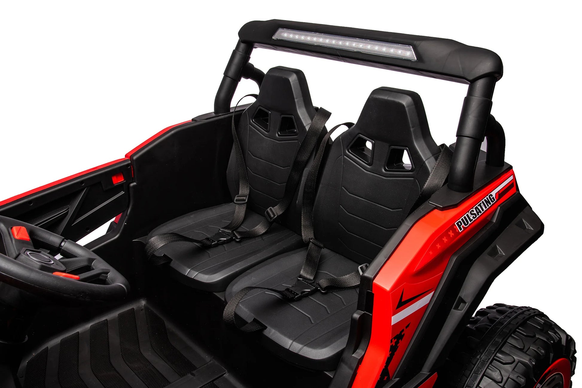 2024 XXL UTV Buggy NEL-913 Two Seater 24V Kid Ride on Car Red