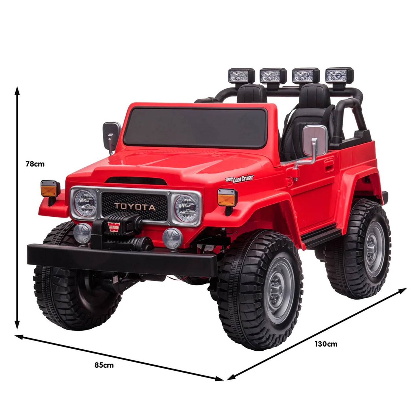 Licensed Toyota Fj-40 S316 24V DELUXE Two Seater Ride on Car