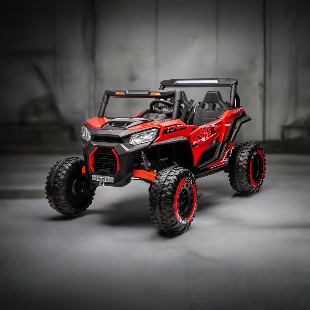 2024 XXL UTV Buggy NEL-913 Two Seater 24V Kid Ride on Car Red (Pre-Order)