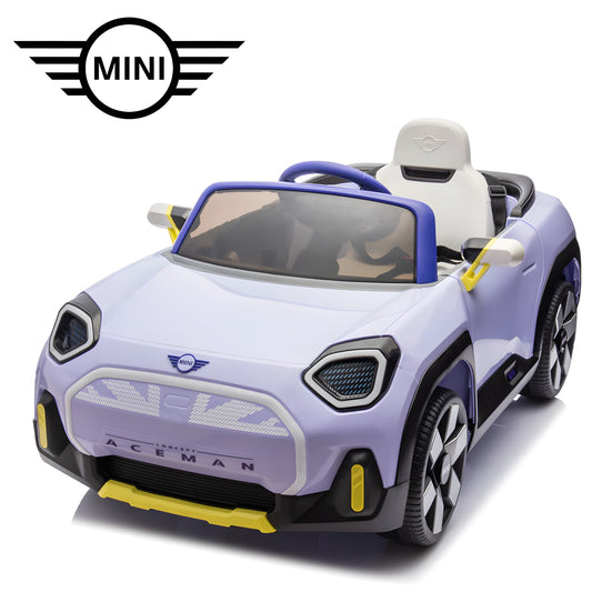 Mini Concept Aceman 12V Electric Kids Ride On Car Purple
