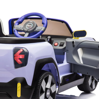 Mini Concept Aceman 12V Electric Kids Ride On Car Purple