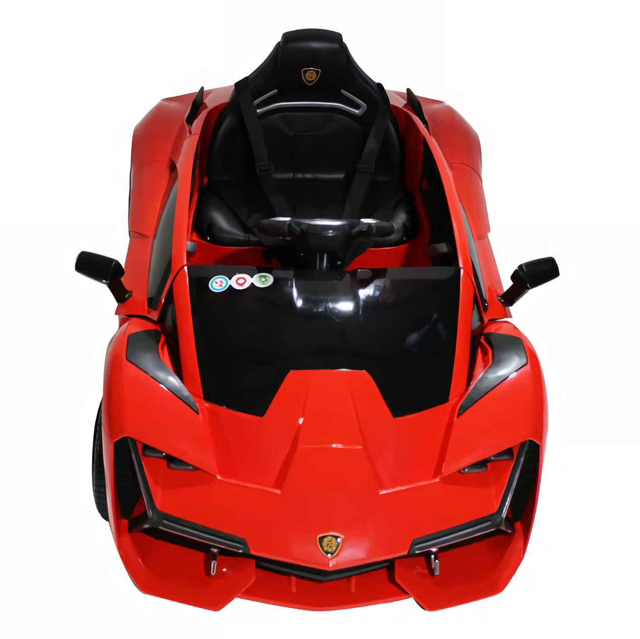 2024 Lamborghini Style NEL-603 12V One Seater Kids Ride On Car Red