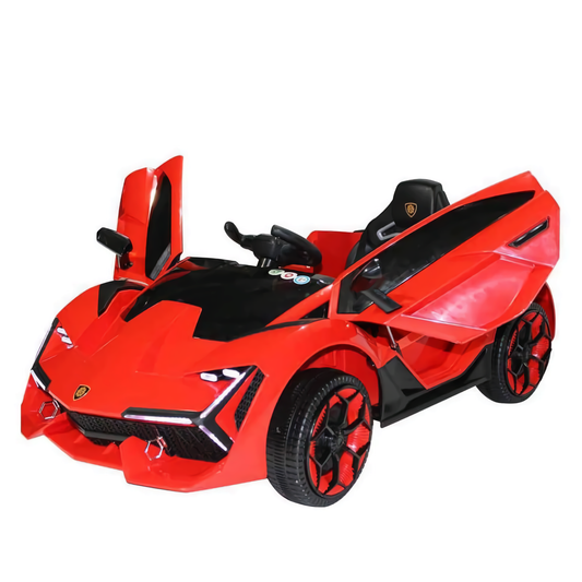 2024 Lamborghini Style NEL-603 12V One Seater Kids Ride On Car Red